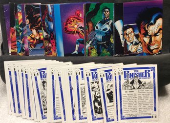 1992 Marvel The Punisher Complete 90 Card Set - L