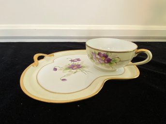 Nippon China Toast And Tea Plate And Cup