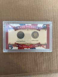 Beautiful Vintage Rare Nickels Of The 20th Century - Liberty Nickel & Buffalo Nickel