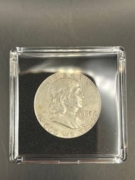 Beautiful 1963-D Silver Benjamin Franklin Half Dollar