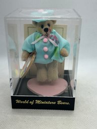 Hand Made Limited Edition World Of Miniature Bears Artist Signed Painter