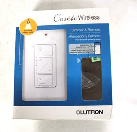 Lutron Caseta Smart Home Dimmer And Remote In Box