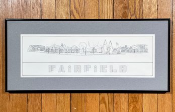 A Vintage Fairfield Connecticut Lithograph