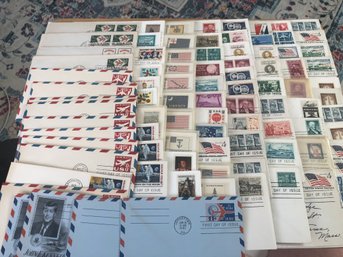 78 First Day Of Issue Envelopes 50s And 60s.    S18