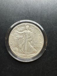 1941 Walking Liberty Silver Half Dollar