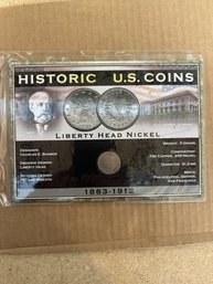 Beautiful Historic US Coins (1) 1906 V Nickel Coin