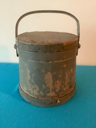 Vintage Wooden Sugar Bucket