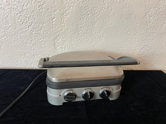 Griddler By Cuisinart Countertop Electric Grill And Panini Maker