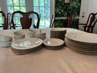 Partial Set Franciscan Dinnerware - Moon Glow