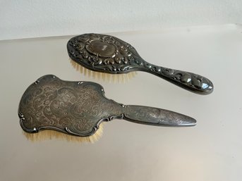 Continental Silver Hair Brushes