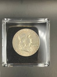 Beautiful 1962 Silver Benjamin Franklin Half Dollar