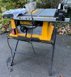 Dewalt Table Saw And Stand