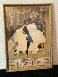 Le Frou-Frou Framed Art Print By Weiluc, Lucien-Henri