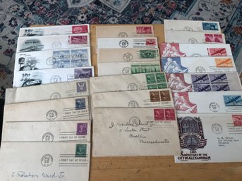 22 First Day Of Issue Envelops 40s.    S20