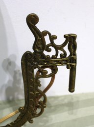 Vintage Sea Horse  Brass Lamp