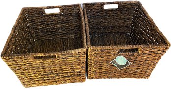 Large Abaca Milk Crates (Handmade In The Philippines)