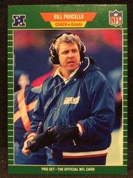 1989 Pro Set Bill Parcells - L