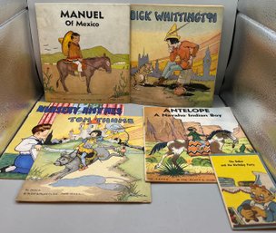 Lot 8 Of Vintage Childrens Books