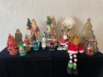 Set Of Festive Christmas Decorations