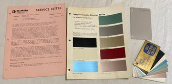 1963 Studebaker Paint And Color Information