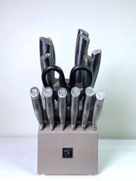 J.A Henckels Knife Set In Block