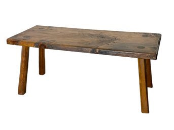 Primitive Live Edge Rustic Bench / Table