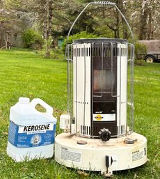 A Kerosene Heater And Fuel