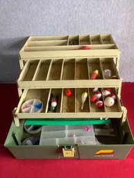 Tackle Lot #11- Plano Box With Smalls Bobbers And Trout Tackle