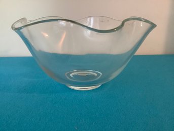 FB Rogers Silver Company Glass Bowl