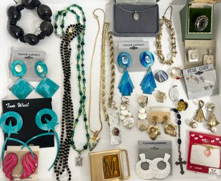 Lot 6 Of Nice Costume Jewelry