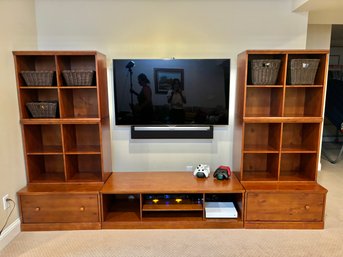 Pottery Barn Cameron Extra-Wide Media Wall System Purchase Price- $1450