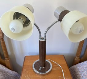 Retro Two Arm Table Lamp