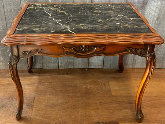 Black Marble Table