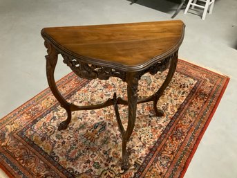 Stunning Demilune Table