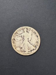 1917 Walking Liberty Silver Half Dollar