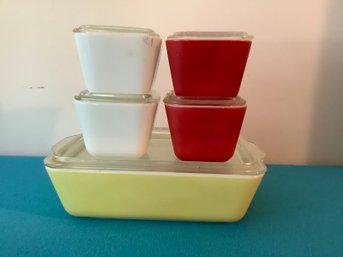 Vintage Pyrex Refrigerator Dishes