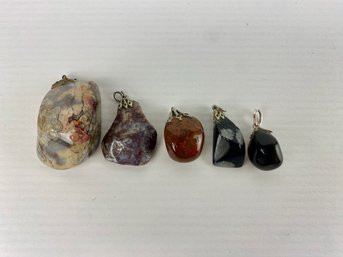 Gemstone Pendants (5)