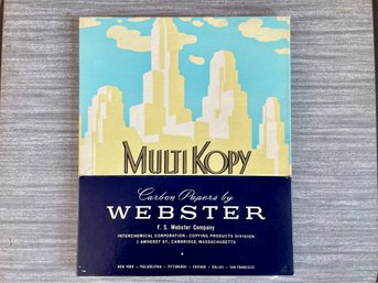 MultiKopy Carbon Papers By Webster 1-5 Copies