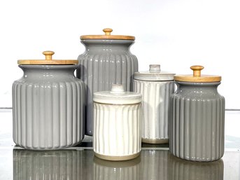 Modern Ceramic Kitchen Canisters By Magnolia And More