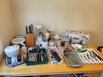 Lot Of Kitchen Utensils And Items