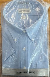 BRAND NEW Tall Man 19 Blue Button Up