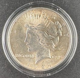 1924 Peace Silver Dollar