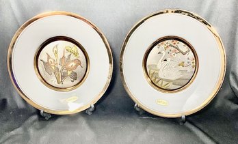 Pair Of New In Box Chokin Plates