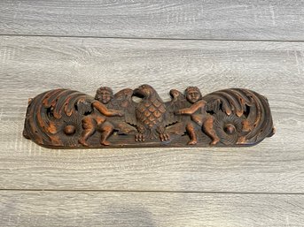 Carved Wood Decorative Piece