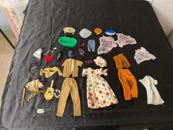 Huge Lot Of Vintage Doll Accessories -31 Items