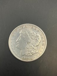 Beautiful 1921-S Morgan Silver Dollar