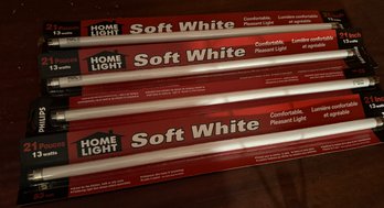 Four Home Light Florescent Bulbs