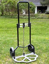 A Fold Away Hand Truck - Wonderful For The Car Trunk!