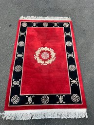 Vintage Chinese Medallion Rug 48 X 76