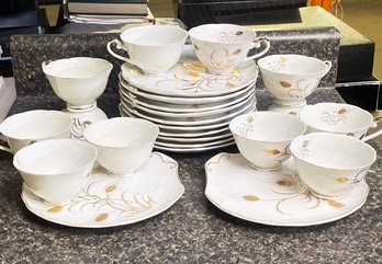 A Vintage Luncheon Service By Lefton China